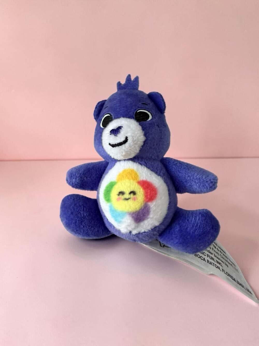 Care Bears Unlock the Magic Harmony Bear Purple 3" Micro Mini Plush